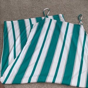 Casual Striped Midi Dress